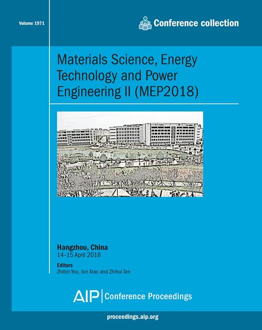 AIP Conference Proceedings Cover Image for Volume 1971, Issue 1