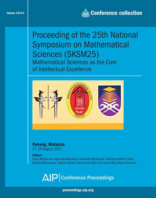 AIP Conference Proceedings Cover Image for Volume 1974, Issue 1