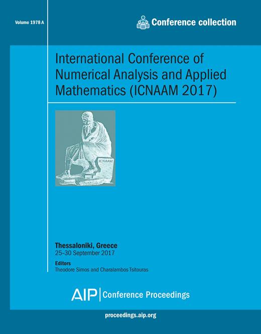 AIP Conference Proceedings Cover Image for Volume 1978, Issue 1