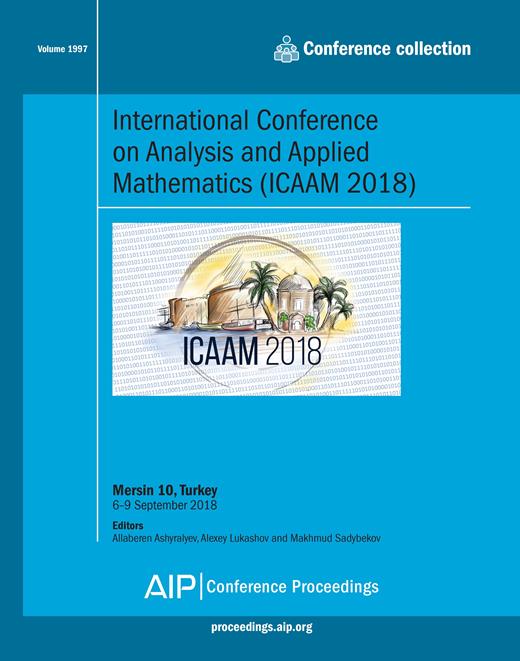 AIP Conference Proceedings Cover Image for Volume 1997, Issue 1