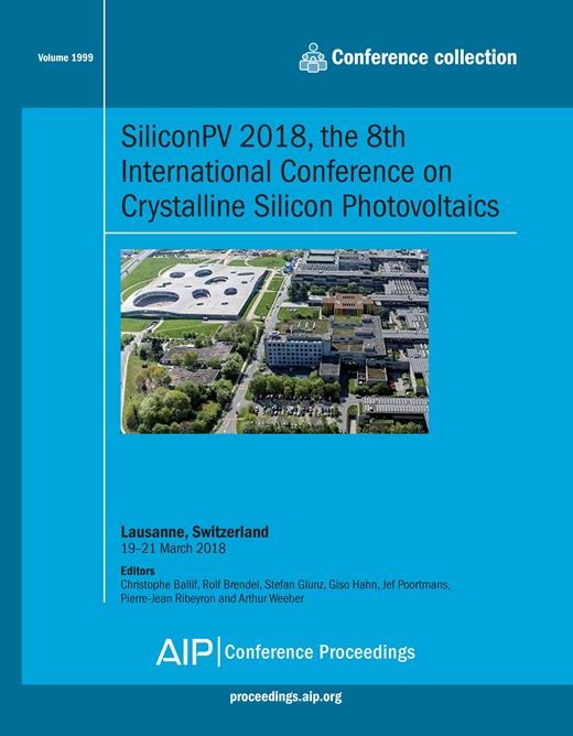 AIP Conference Proceedings Cover Image for Volume 1999, Issue 1