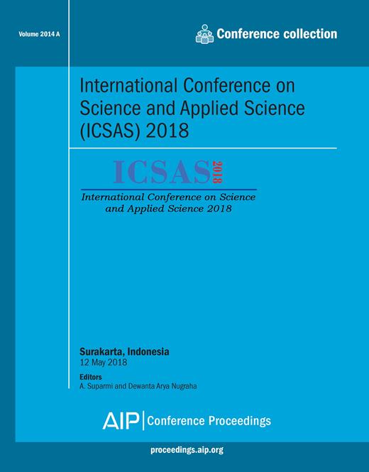 AIP Conference Proceedings Cover Image for Volume 2014, Issue 1