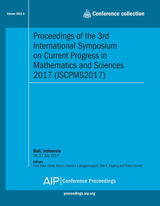 AIP Conference Proceedings Cover Image for Volume 2023, Issue 1