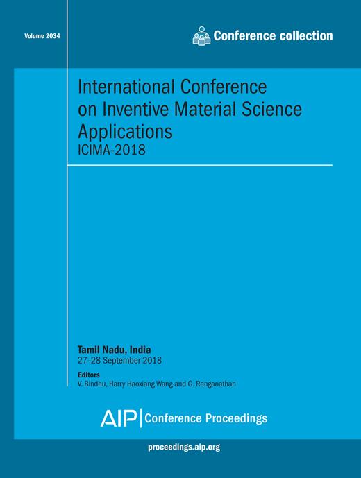 AIP Conference Proceedings Cover Image for Volume 2034, Issue 1
