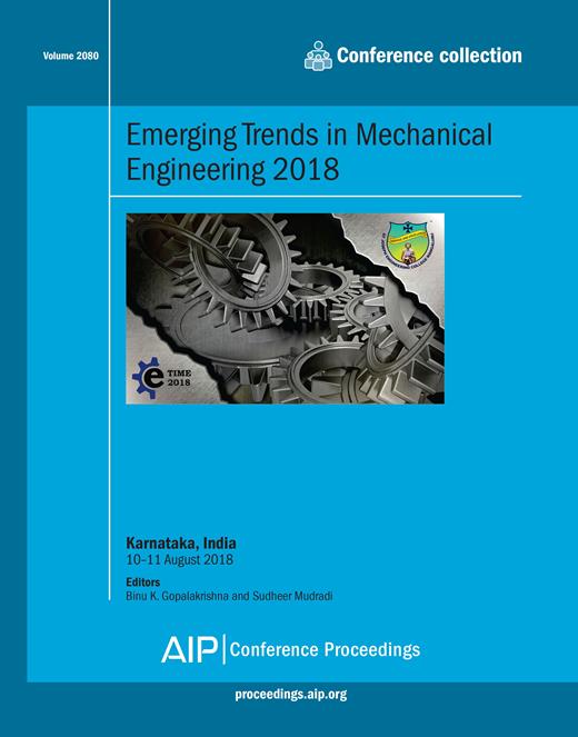 AIP Conference Proceedings Cover Image for Volume 2080, Issue 1