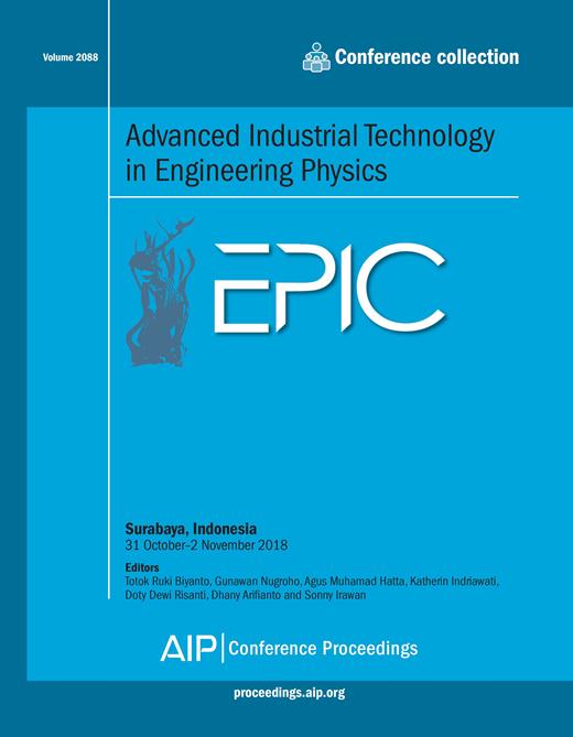 AIP Conference Proceedings Cover Image for Volume 2088, Issue 1