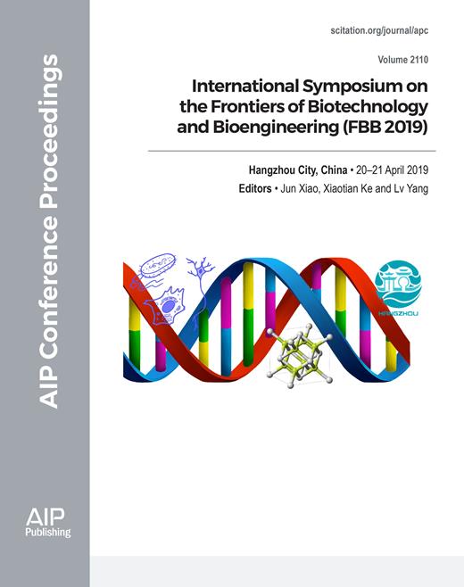 AIP Conference Proceedings Cover Image for Volume 2110, Issue 1