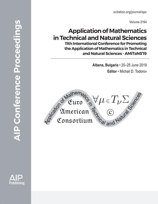 AIP Conference Proceedings Cover Image for Volume 2164, Issue 1