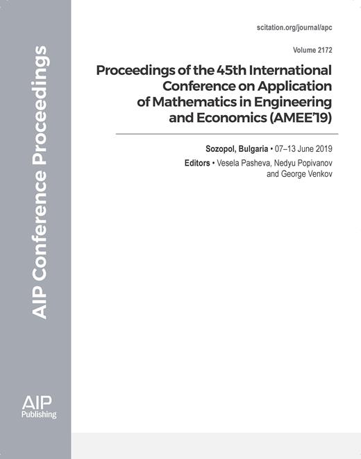 AIP Conference Proceedings Cover Image for Volume 2172, Issue 1
