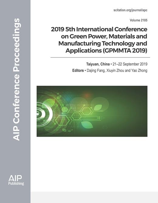 Aip Design Cover Volume 2185 Issue 1 | AIP Conference Proceedings | AIP Publishing