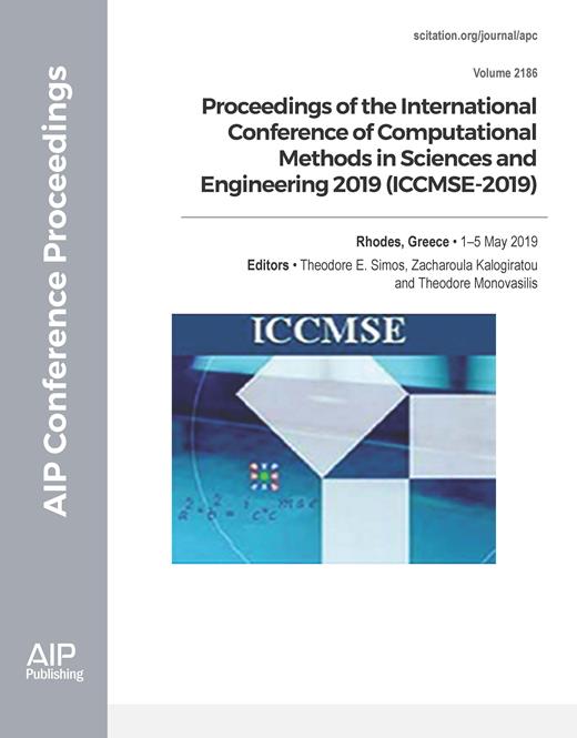 AIP Conference Proceedings Cover Image for Volume 2186, Issue 1
