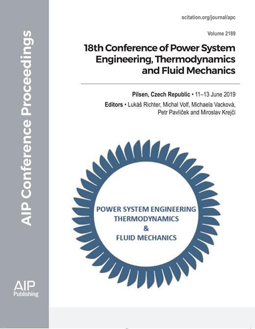 AIP Conference Proceedings Cover Image for Volume 2189, Issue 1