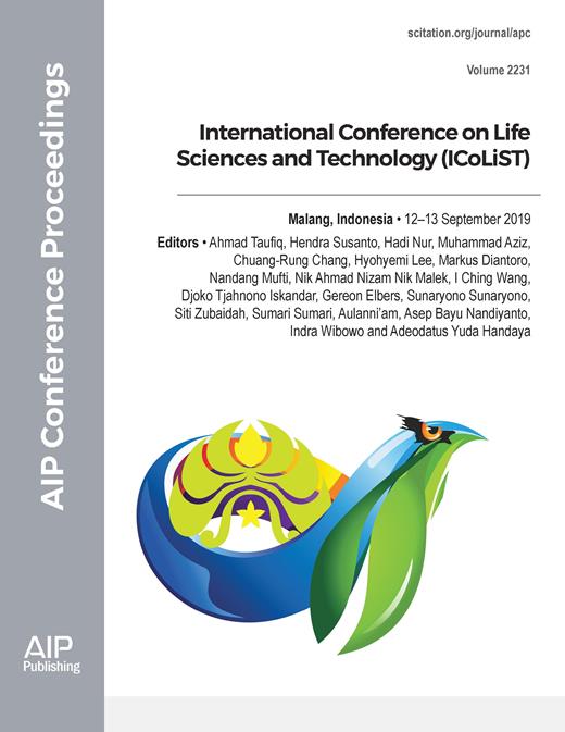 AIP Conference Proceedings Cover Image for Volume 2231, Issue 1