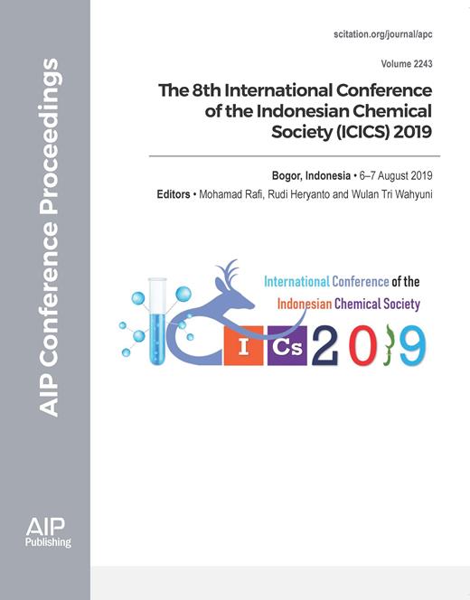 AIP Conference Proceedings Cover Image for Volume 2243, Issue 1