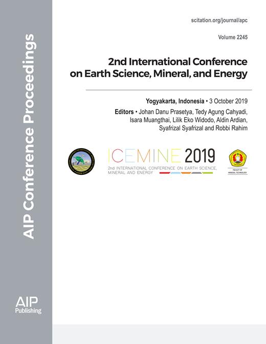 AIP Conference Proceedings Cover Image for Volume 2245, Issue 1