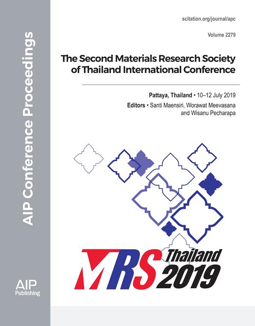 AIP Conference Proceedings Cover Image for Volume 2279, Issue 1
