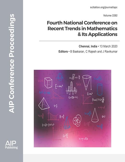 AIP Conference Proceedings Cover Image for Volume 2282, Issue 1