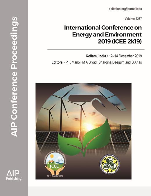 AIP Conference Proceedings Cover Image for Volume 2287, Issue 1