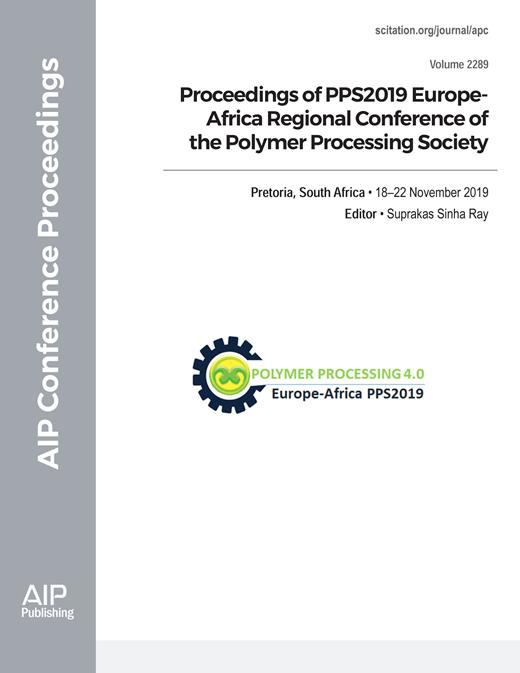 AIP Conference Proceedings Cover Image for Volume 2289, Issue 1
