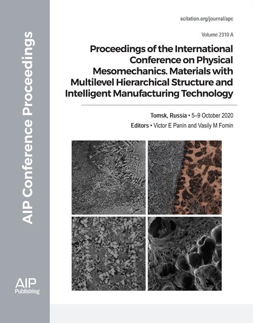 AIP Conference Proceedings Cover Image for Volume 2310, Issue 1