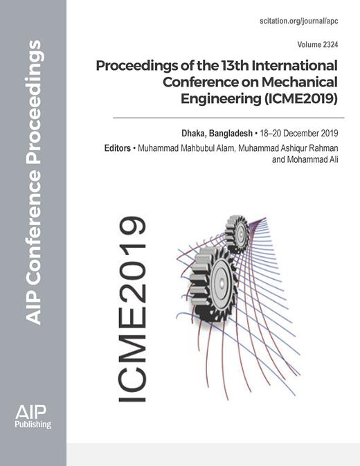 AIP Conference Proceedings Cover Image for Volume 2324, Issue 1