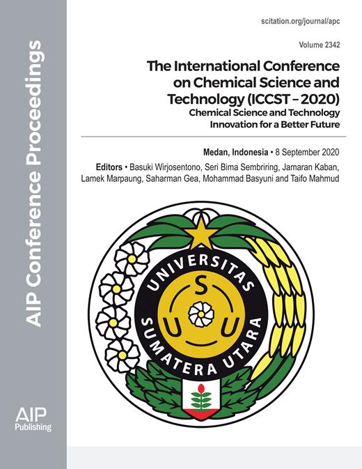AIP Conference Proceedings Cover Image for Volume 2342, Issue 1