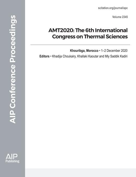 Aip Conference Paper Front Page Example.pdf Volume 2345 Issue 1 | AIP Conference Proceedings | AIP Publishing