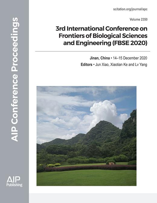 AIP Conference Proceedings Cover Image for Volume 2350, Issue 1