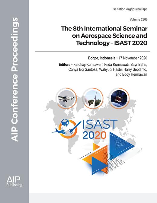AIP Conference Proceedings Cover Image for Volume 2366, Issue 1