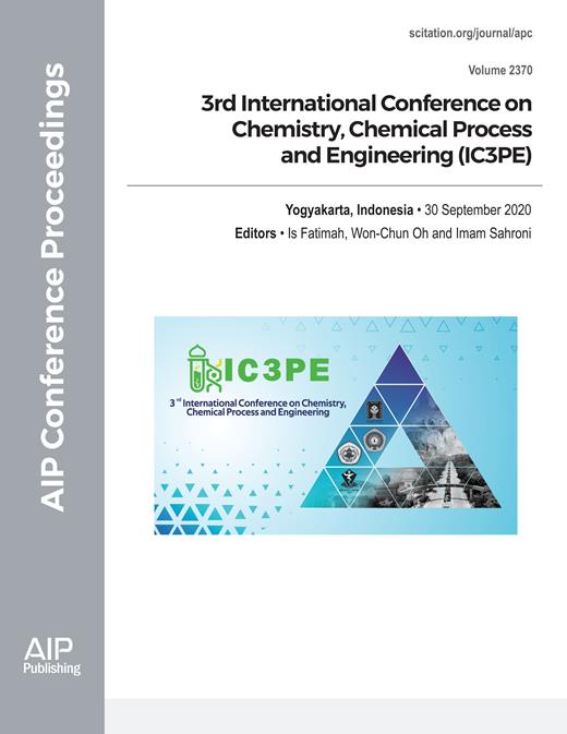 AIP Conference Proceedings Cover Image for Volume 2370, Issue 1