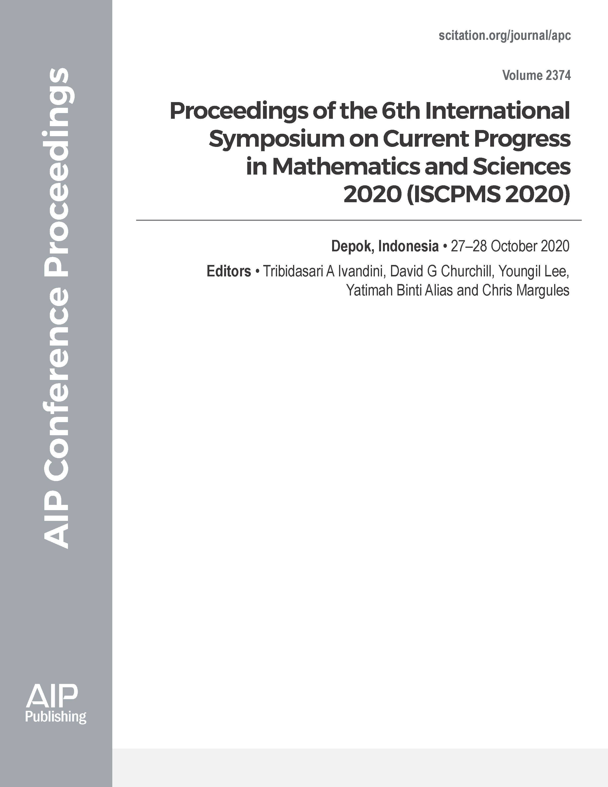 Volume 2374 Issue 1 | AIP Conference Proceedings | AIP Publishing