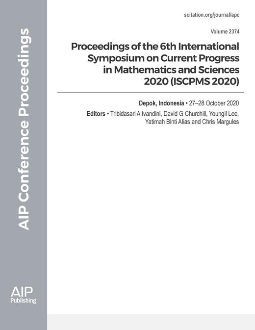 AIP Conference Proceedings Cover Image for Volume 2374, Issue 1