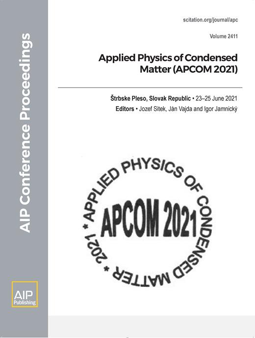 AIP Conference Proceedings Cover Image for Volume 2411, Issue 1