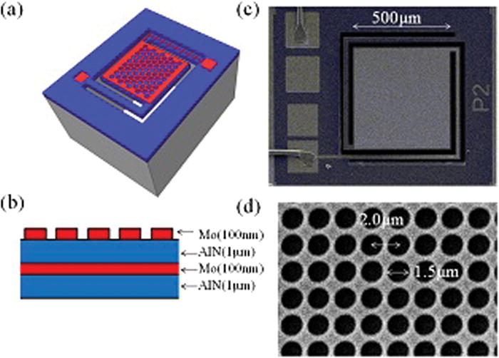 Pyroelectric aluminum nitride micro electromechanical systems infrared ...
