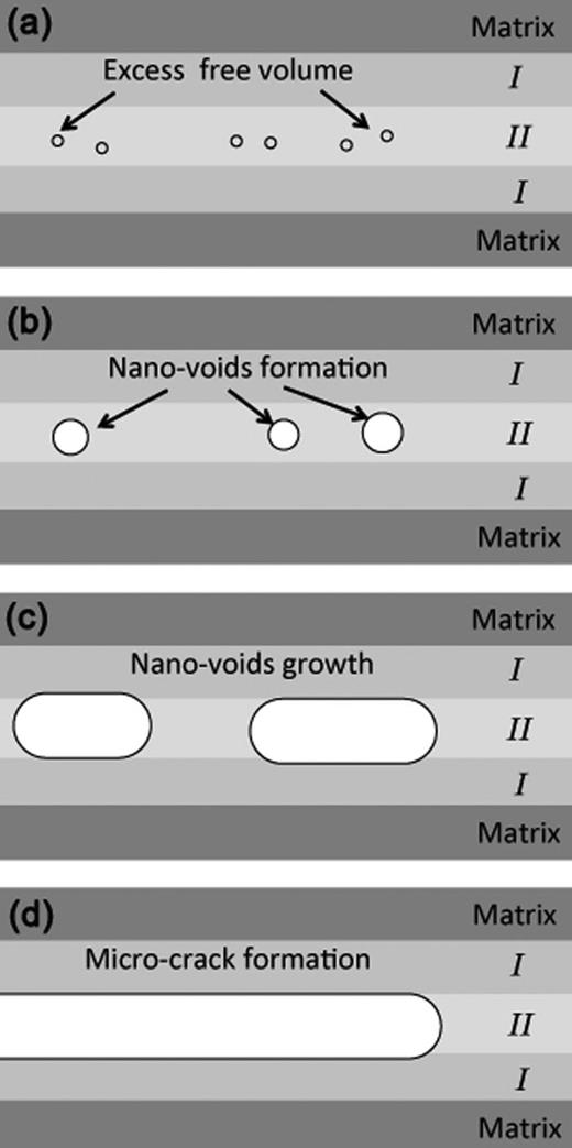 Direct experimental evidence of nanovoids formation and coalescence