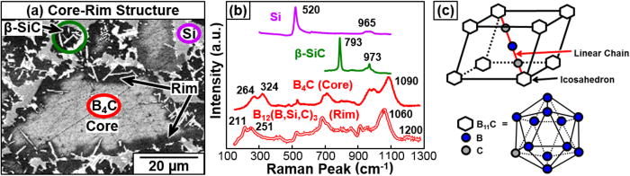 Raman spectroscopic characterization of the core-rim structure in ...