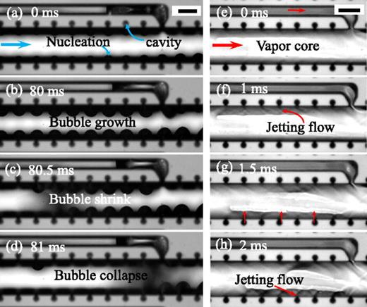 Enhanced flow boiling in microchannels through integrating multiple ...