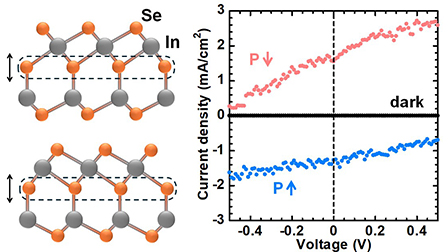 Bulk photovoltaic effect of an alpha-phase indium selenide (α-In2Se3 ...