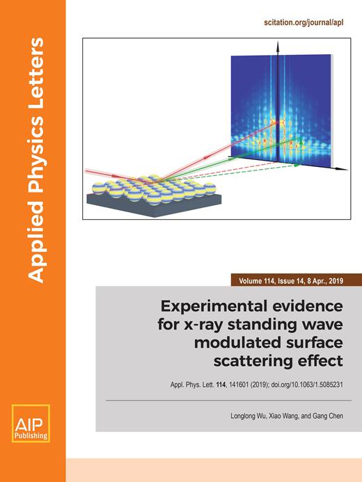 Applied Physics Letters Cover Image for Volume 114, Issue 14
