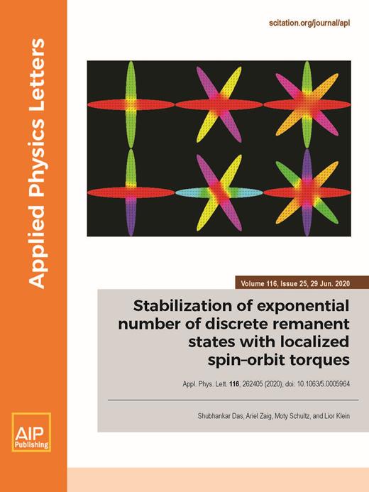 Applied Physics Letters Cover Image for Volume 116, Issue 26