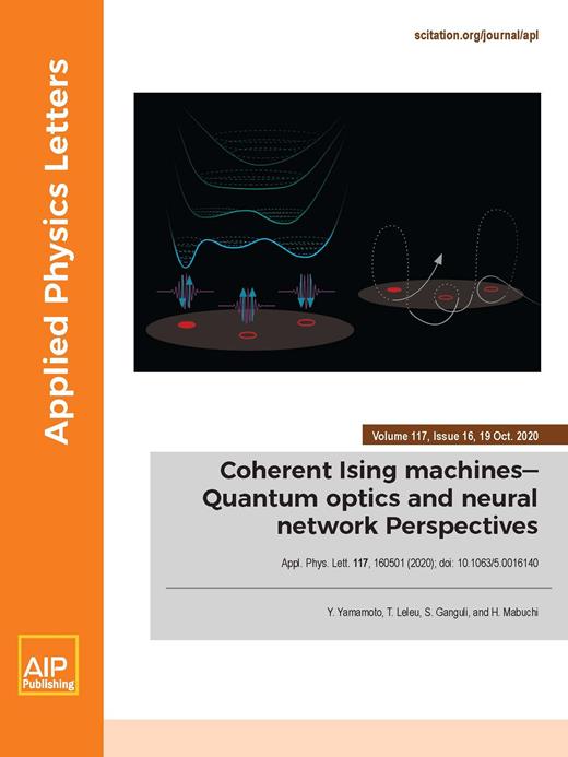 Applied Physics Letters Cover Image for Volume 117, Issue 16