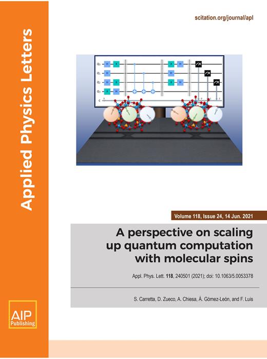 Applied Physics Letters Cover Image for Volume 118, Issue 24