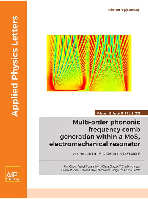 Applied Physics Letters Cover Image for Volume 119, Issue 17
