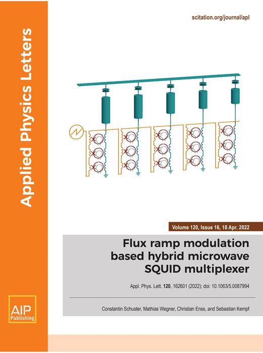 Applied Physics Letters Cover Image for Volume 120, Issue 16