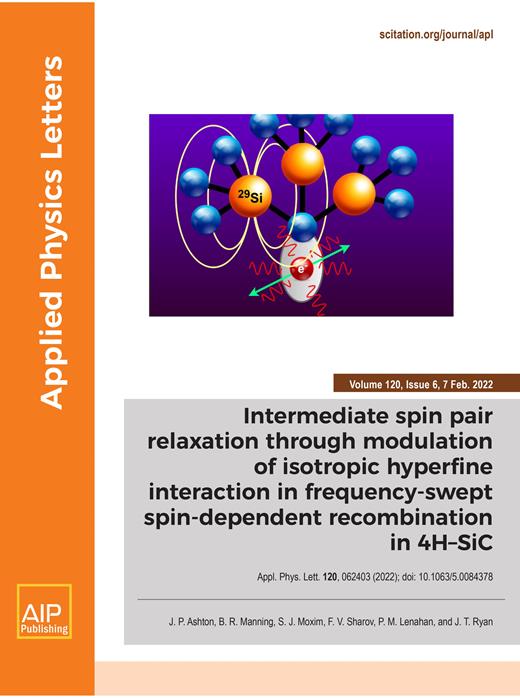Applied Physics Letters Cover Image for Volume 120, Issue 6