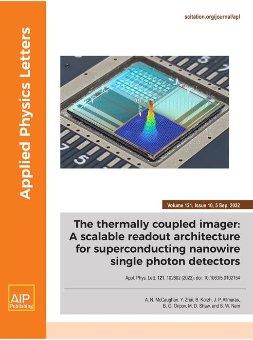 Applied Physics Letters Cover Image for Volume 121, Issue 10