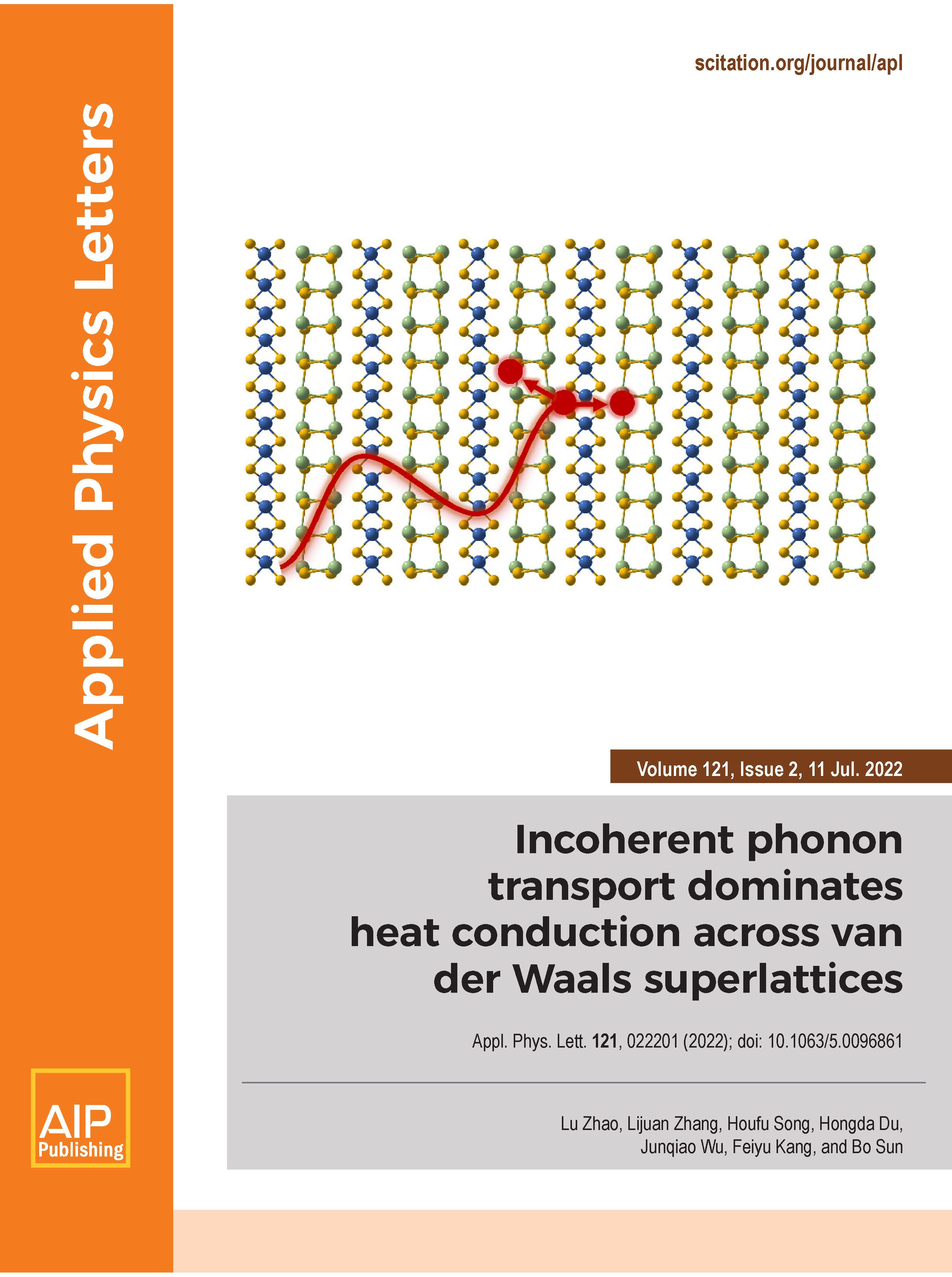 Volume 121 Issue 2 | Applied Physics Letters | AIP Publishing
