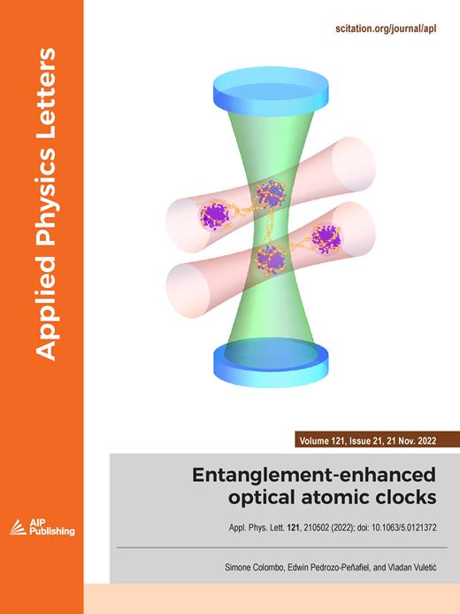 Volume 121 Issue 21 | Applied Physics Letters | AIP Publishing