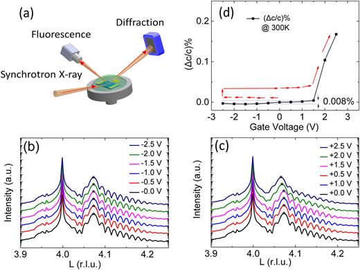 Effect of gate voltage polarity on the ionic liquid gating behavior of ...