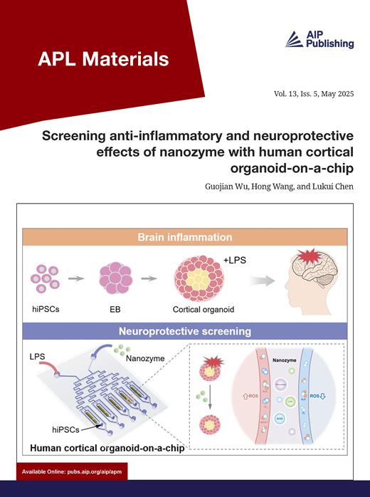 APL Materials Cover Image for Volume 13, Issue 5